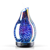 Porseme 150ml diffuser with handmade glass creates a calming room aroma.
