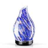Porseme 150ml diffuser with star-shaped glass cover for calming ambiance