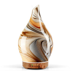 Porseme 150ml glass diffuser with handblown globe for ambient aromatherapy.