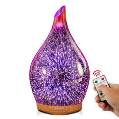 Porseme 280ml diffuser with remote control for convenient operation from bed.