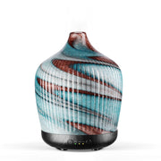 Porseme 280ml handmade glass diffuser offers calming aromatherapy for small to medium rooms
