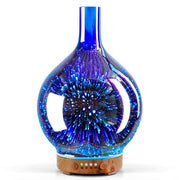 Porseme 3D diffuser with glass globe, handcrafted elegance and fragrance release