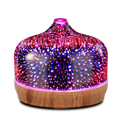 Porseme 500ml diffuser with 3D glass cover for ambient mood enhancement.