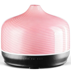 Difusor Porseme de vidrio 500 ml en primer plano, aroma suave y diseño artesanal.