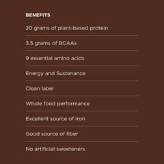 Possible protein powder chocolate cacao shake glass illustrating easy mixability
