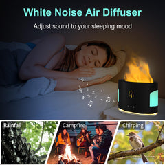 POSVIU diffuser with Bluetooth speaker for sleep music and white noise
