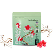 PowderVitamin Electrolytes Powder Plus with green tea ginseng in water for hydration