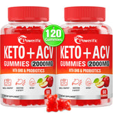 Powerific Apple Cider Vinegar Gummies bottle for easy daily digestion support.