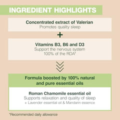 Pranarom Aromaboost Sleep packaging reveals natural, gluten-free ingredients.