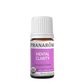 Pranarom Mental Clarity diffuser oil bottle highlighting focus-boosting potential.