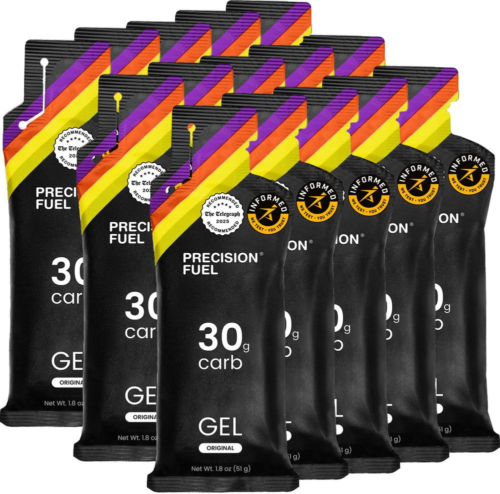 Precision Fuel PF30 Energy Gels 15-pack front view for on-the-go endurance fueling
