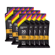 PF30 de Precision Hydration con cafeína en empaque de 15 porciones para energía rápida en carrera