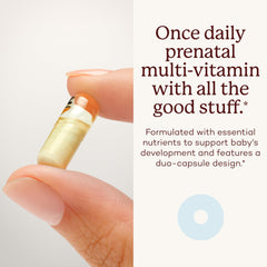 Premama capsule within a capsule close-up highlighting absorption technology.