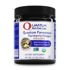 Premier Research Labs Premier Fermented Turmeric/Ginger bottle emphasizes digestive support.