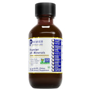 Premier Research Labs Premier pH Minerals bottle label for mineral-rich hydration