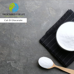 Serving scoop beside Prescribed For Life CDG powder for convenient daily use