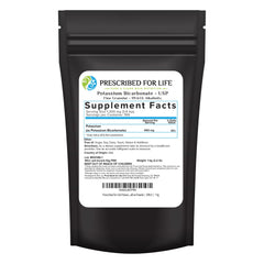 Prescribed For Life potassium bicarbonate powder crystal for precise measuring in baking and fermentation