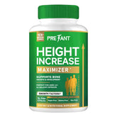 Pretant Growth Capsules bottle front view supporting bone strength for daily use