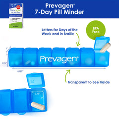 Prevagen Regular Strength bottle back showing ingredients and safety notes