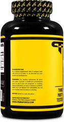 Primaforce CLA 2400 mg etiqueta, destaca calidad y pruebas de laboratorio.