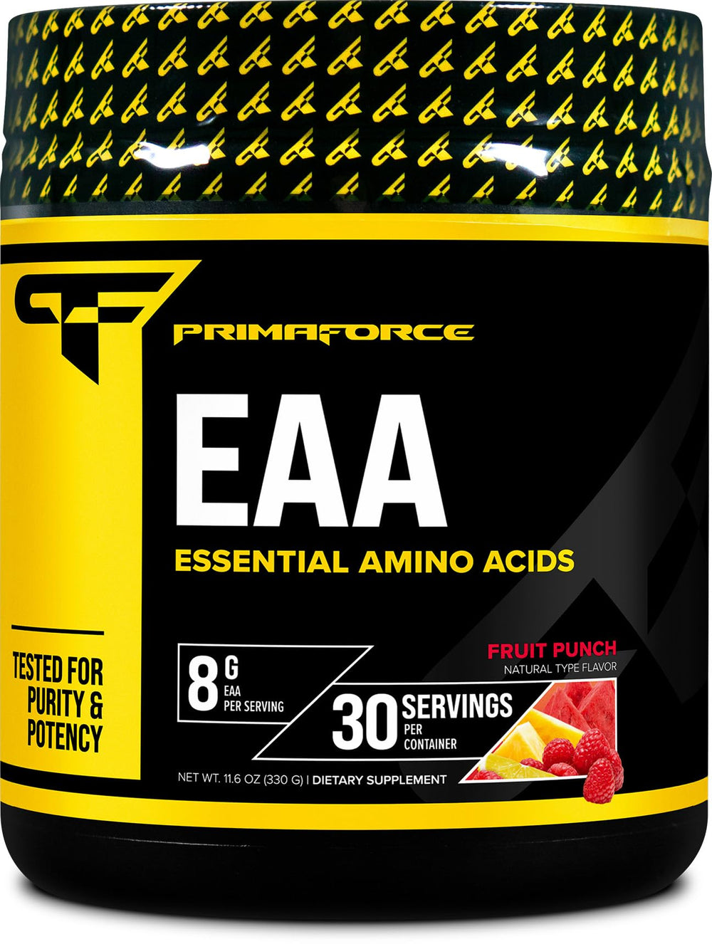 Primaforce EAA Powder, sabor Fruta Punch, ideal para recuperación muscular tras entrenamiento