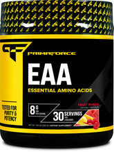 Primaforce EAA Powder, sabor Fruta Punch, ideal para recuperación muscular tras entrenamiento