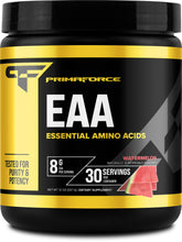 Primaforce EAA Powder Watermelon scoop boosts taste during workouts