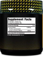 Primaforce Guarana Powder in a shake highlighting versatile mixability.