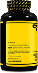 Primaforce HMB two-capsules serving demonstrates the recommended daily dose.