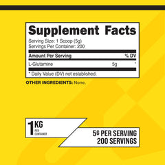 Primaforce L-Glutamine unflavored mix blends easily into water or juice without altering taste.