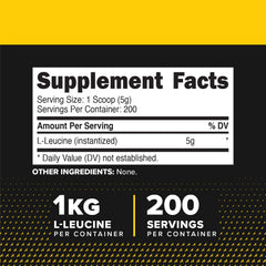 Primaforce L-Leucine scoop-dispense showing easy dosing