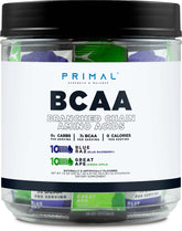 Primal BCAA Variety Pack front view for versatile workouts