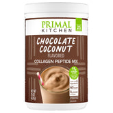 Primal Kitchen Chocolate Coconut Collagen Fuel jar ready for daily drinks