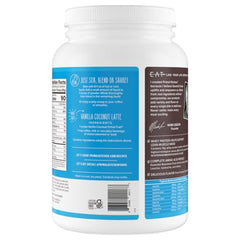 Primal Kitchen Primal Fuel vanilla coconut ingredients close-up highlighting keto-friendly formula.