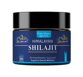 Prime Choice Spot Himalayan Shilajit resin jar close-up showing mineral richness for daily vitality