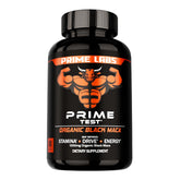 Prime Labs Black Maca 1200mg bottle promotes daily stamina and focus.