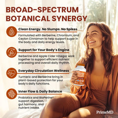PrimeMD Berberine 2-pack for steady wellness routine