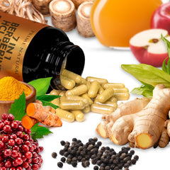 Prime Natural Bioperine black pepper extract—enhanced absorption for nutrients.