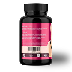 Prime Wellness Labs capsules close-up highlighting plant-based blend with maca and fenugreek