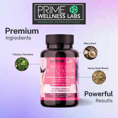 Prime Wellness Labs saw palmetto berries visual representing balanced estrogen support