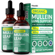 PrimeMD 5-in-1 Mullein Drops bottle ready for daily respiratory support