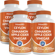 PrimeMD 5-in-1 cinnamon capsules bottle for daily wellness