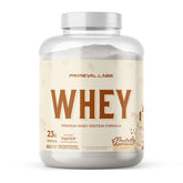 Primeval Labs Pure Whey Protein Concentrate horchata pour delivers smooth, clean protein without excess fillers.