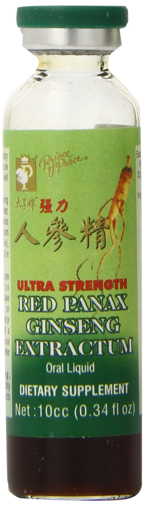 Prince Of Peace Red Panax Ginseng Extractum bottle for daily energy support.