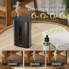 Prismalife diffuser with RGB light cycle for ambient mood