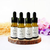 Pristine hotel blend bottle front for inviting home fragrance and mood setting.