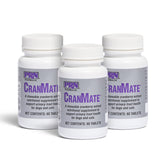 PRN CranMate chew tablets with cranberry flavor for pet urinary support.