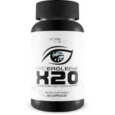 Pro EagleEye X20 bottle and capsules on a desk, offering daily eye health support.