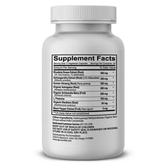 Adaptogen Elite capsules close-up highlighting high-potency formula for stress support