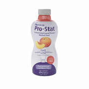 Pro-Stat peach flavor bottle offers a convenient protein boost.
